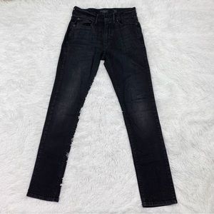 Lucky Brand Men's 28x30 410 Athletic Slim Jeans in Black